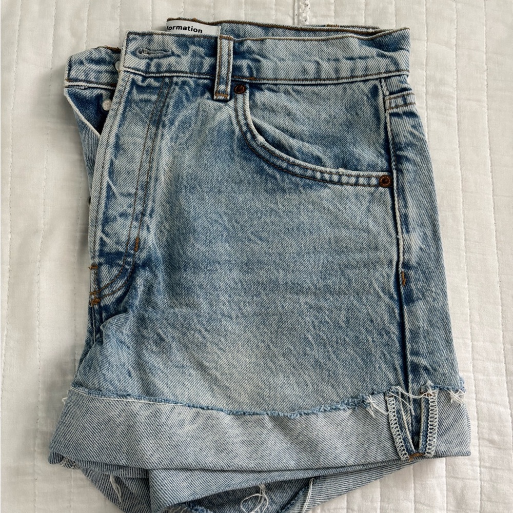 Women’s Reformation Blue Denim Shorts